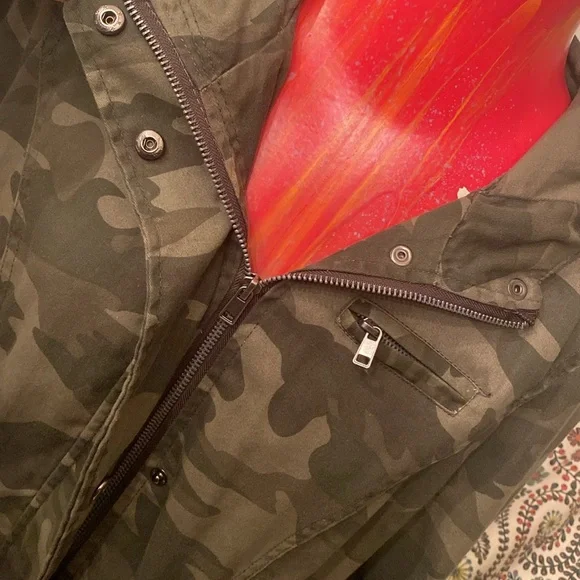 OUTER EDGE Green Camo Utility Jacket - Picture 5 of 15
